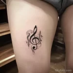 Интимное тату на фото - Tiny music note tattoo on the upper thigh style r be fdb c efdcabad _1_2_3 - 080224 tatufoto.com 520