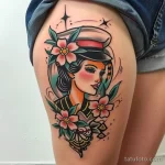 Интимное тату на фото - Traditional sailor tattoo on the upper thigh styl d afd bea ceffba _1_2 - 080224 tatufoto.com 544