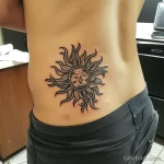 Интимное тату на фото - Tribal sun tattoo on the lower back style raw s affe a d dd dbff _1 - 080224 tatufoto.com 546