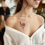 Интимное тату на фото - Woman with a symbolic and personal intimate tattoo fa ea bba af bccab - 080224 tatufoto.com 585