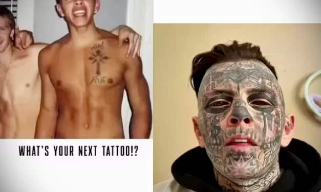 Квест Гуллифорд потратил на татуировки £ 55 000 – фото до и после