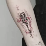 Татуировка про радио - Realistic example of a tattoo on a persons body depi ddb e baedd _1_2 - 130224 tatufoto.com 007