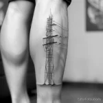 Татуировка про радио - Realistic example of a tattoo on a persons body depi ec e a ebbcaceca _1 - 130224 tatufoto.com 010