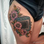 Татуировка про радио - Realistic example of a tattoo on a persons body disp eaa dfe ab ba ebcbccb _1_2_3 - 130224 tatufoto.com 022