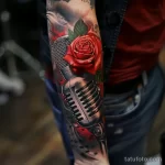 Татуировка про радио - Realistic example of a tattoo on a persons body disp eddb a e effb _1_2_3 - 130224 tatufoto.com 026