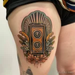Татуировка про радио - Realistic example of a tattoo on a persons body illu babbf ec a af feabbcd _1 - 130224 tatufoto.com 043