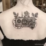 Татуировка про радио - Realistic example of a tattoo on a persons body illu ceef c d ae ef _1 - 130224 tatufoto.com 049
