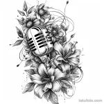 Татуировка про радио - Realistic tattoo concept of a radio microphone inter a bd acc fccbc _1_2_3 - 130224 tatufoto.com 102