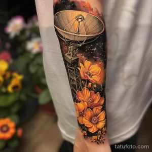 Татуировка про радио - Realistic tattoo design gracing the slender forearm baa e bafefd _1_2 - 130224 tatufoto.com 119