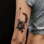 Татуировка про радио - Realistic tattoo design incorporating a radio antenn bd a a afaabcb _1 - 130224 tatufoto.com 122