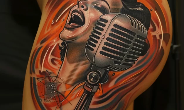 Татуировки с рисунком радио к Всемирному дню радио – 13 февраля
