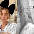 Кейт Бекинсейл показала новую татуировку во время нахождения в больнице в годовщину смерти отца - фото для tatufoto.com 25.03.2024 1