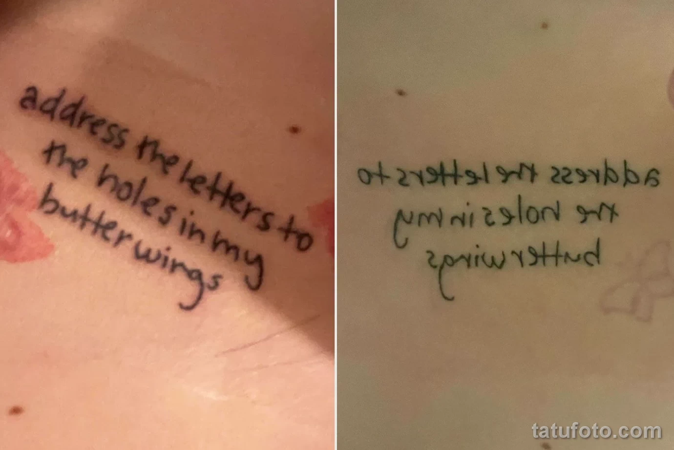 Опечатка в татуировке с текстом песни Оливии Родриго становится вирусной - фото для tatufoto.com 04.05.2024 1