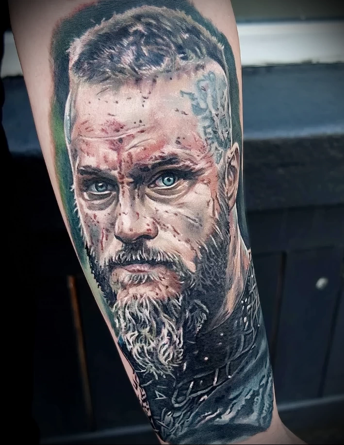 Ragnar Lothbrok from Vikings tattoo 3 - 180624 tatufoto.com 022