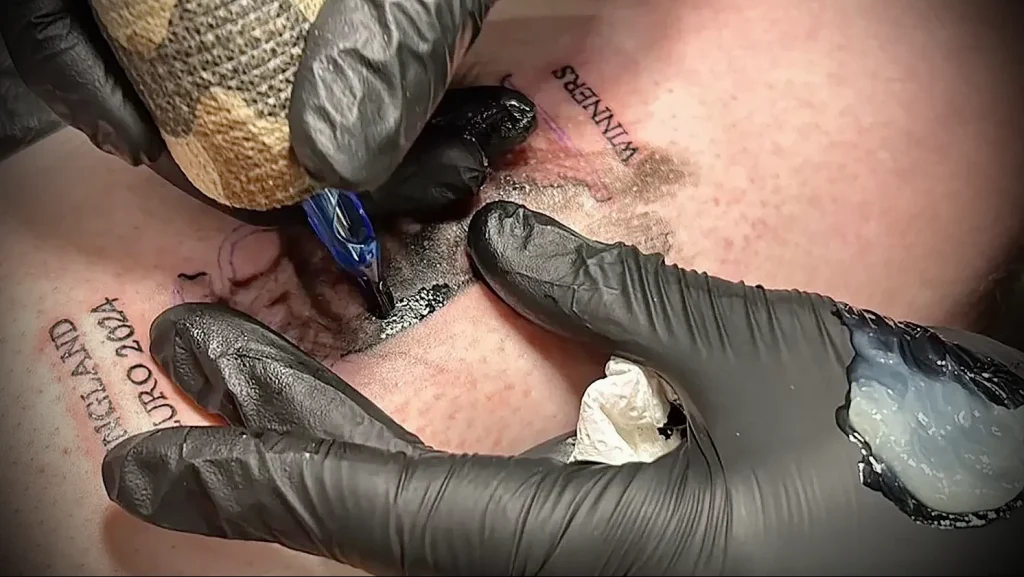 История татуировки болельщика Англии - 21072024 - фото для tatufoto.com 3