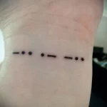 Татуировки с азбукой Морзе - 210724 tatufoto.com 007