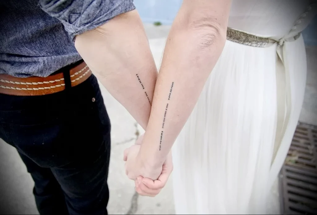Татуировки с азбукой Морзе - 210724 tatufoto.com 010