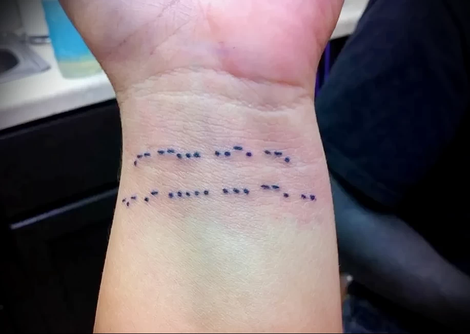 Татуировки с азбукой Морзе - 210724 tatufoto.com 013