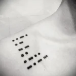 Татуировки с азбукой Морзе - 210724 tatufoto.com 017
