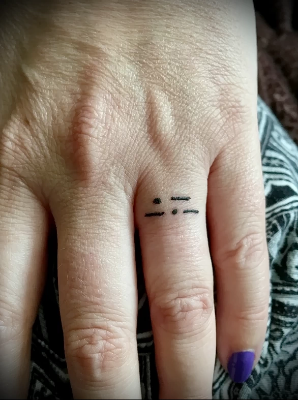 Татуировки с азбукой Морзе - 210724 tatufoto.com 018