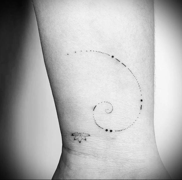Татуировки с азбукой Морзе - 210724 tatufoto.com 033