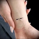 Татуировки с азбукой Морзе - 210724 tatufoto.com 034