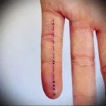 Татуировки с азбукой Морзе - 210724 tatufoto.com 038