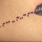 Татуировки с азбукой Морзе - 210724 tatufoto.com 045