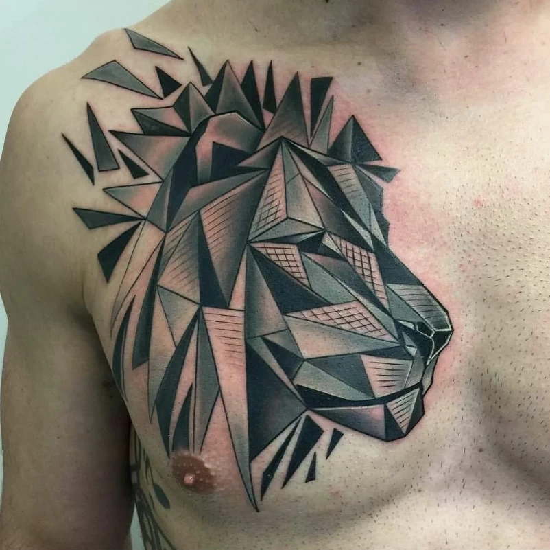 Геометрический стиль тату 2 - 190824 tatufoto.com 19