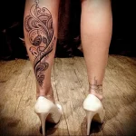 Голень и ступни тату 3 - 230824 tatufoto.com 03