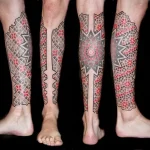 Голень и ступни тату 6 - 230824 tatufoto.com 05