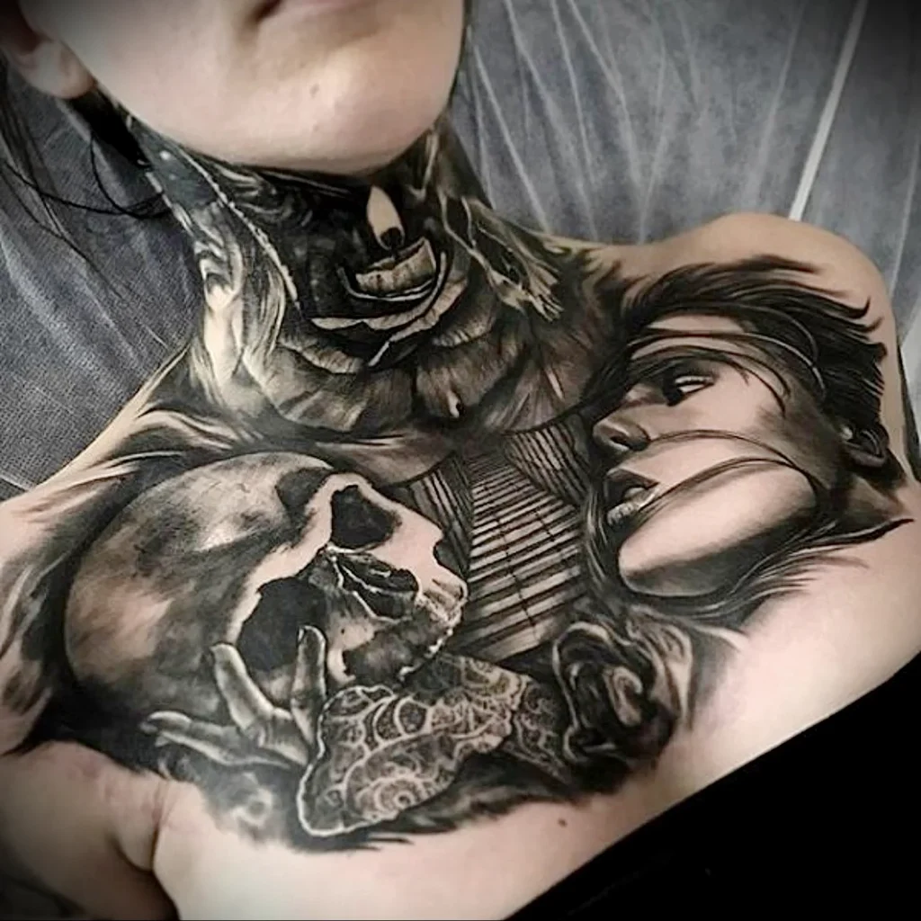 Грудь тату 3 - 230824 tatufoto.com 12