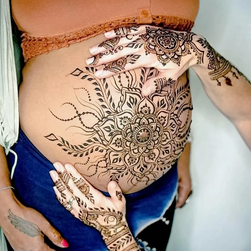 Можно ли делать татуировку во время беременности 4 - 270824 tatufoto.com 04