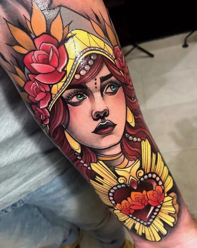 Нео-традиционный (Neo-Traditional) стиль 1 - 190824 tatufoto.com 26