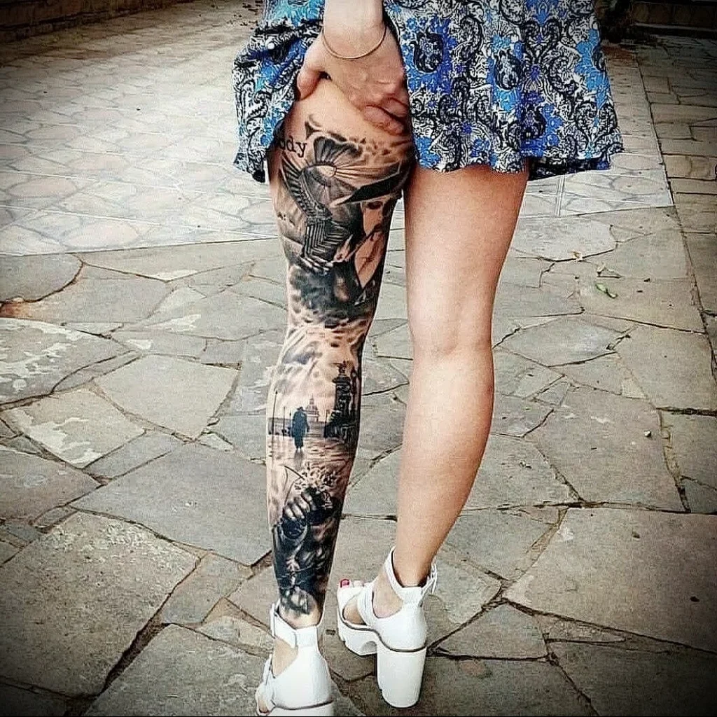 Ноги тату 2 - 230824 tatufoto.com 18
