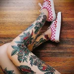 Ноги тату 5 - 230824 tatufoto.com 21