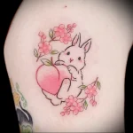 Пример рисунка татуировки с абрикосом - 210824 tatufoto.com 01