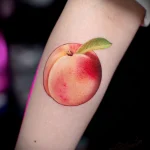 Пример рисунка татуировки с абрикосом - 210824 tatufoto.com 31