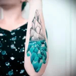 Пример рисунка татуировки с айсбергом - 210824 tatufoto.com 09
