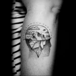 Пример рисунка татуировки с айсбергом - 210824 tatufoto.com 19