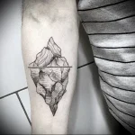 Пример рисунка татуировки с айсбергом - 210824 tatufoto.com 23