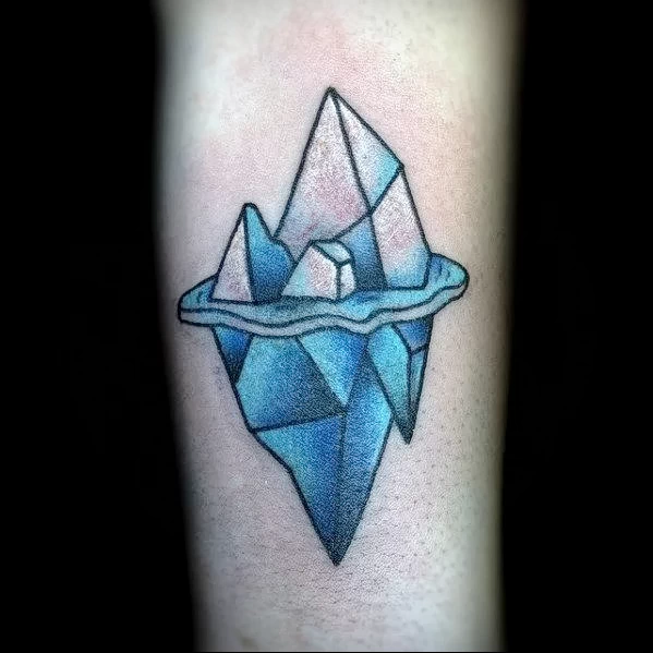 Пример рисунка татуировки с айсбергом - 210824 tatufoto.com 27