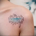 Пример рисунка татуировки с айсбергом - 210824 tatufoto.com 29