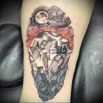 Пример рисунка татуировки с айсбергом - 210824 tatufoto.com 30