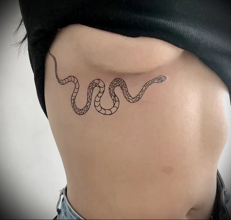 Рёбра и боковая часть туловища тату 8 - 230824 tatufoto.com 34