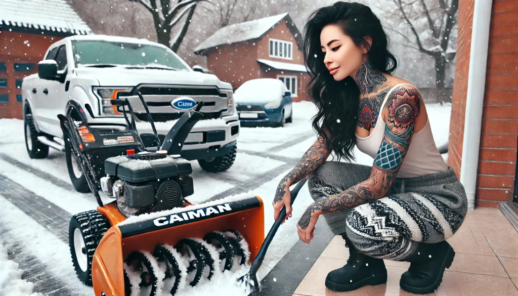 Чем хороши и чем плохи снегоуборщики Caiman - фото для статьи на tatufoto.com 14082024