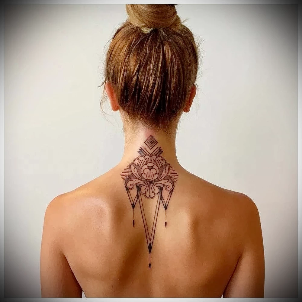 Шея и затылок тату 6 - 230824 tatufoto.com 47