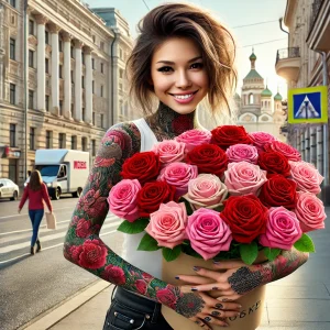 Выгодная доставка цветов по Москве от Студио Флористик - фото для tatufoto.com 3