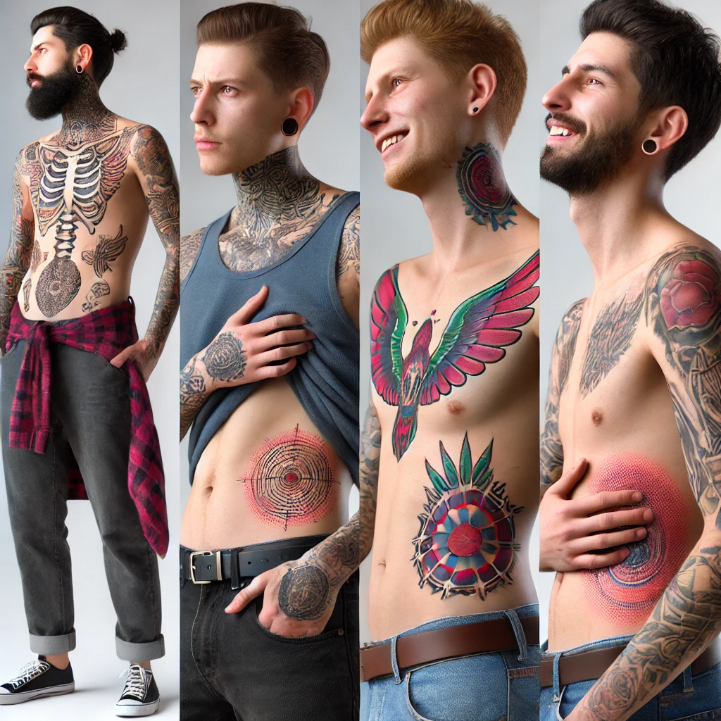Какая татуировка считается самой болезненной - фото для статьи на tatufoto.com 1