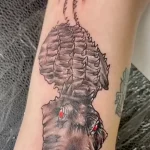 Фото пример рисунка тату с аллигатором - 090924 tatufoto.com 03